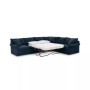 CLOSEOUT! Wedport 5-Pc. Fabric "L" Shape Modular Sectional with Sleeper