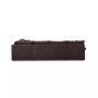 CLOSEOUT! Wedport 5-Pc. Fabric "L" Shape Modular Sectional with Sleeper