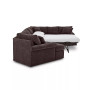CLOSEOUT! Wedport 3-Pc. Fabric  Sectional with Sleeper and Cuddler Chaise