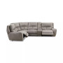 Terrine 5-Pc. Fabric Sectional with 2 Power Motion Recliners and 1 USB Console
