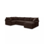 CLOSEOUT! Wedport 4-Pc. Fabric Modular Sectional with Sleeper and Chaise