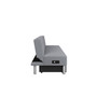Serta Belize Convertible Futon with Power and USB Ports