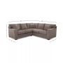CLOSEOUT! Loranna 2-Pc. Fabric Sectional
