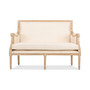 Ashtin Linen Traditional French Loveseat