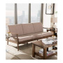 Ambelin 72" Faux Leather Sofa