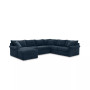 CLOSEOUT! Wedport 6-Pc. Fabric Modular Sectional with Chaise, Created for Macy's