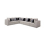 CLOSEOUT! Modern 6-Pc. Fabric Modular Sectional