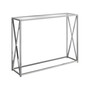 Accent Table - 42" L with Tempered Glass