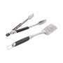 2 Piece Kitchen Utensil Tool Set, Black & Silver