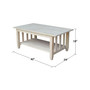 Mission Tall Coffee Table
