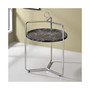 Miro 19" Laminate Metal Side Table