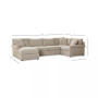 Wrenley 138" 4-Pc. Fabric Modular Chaise Sectional Sofa, Created for Macy's