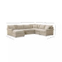 Wrenley 138" 5-Pc. Fabric Modular Chaise Sectional Sofa, Created for Macy's