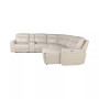 CLOSEOUT! Blairemoore 6-Pc. Leather Power Chaise Sectional with 1 USB Console and 2 Power Recliners, Created for Macy's