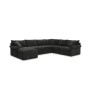 CLOSEOUT! Wedport 5-Pc. Fabric Modular Sectional with Sleeper and Chaise, Created for Macy's