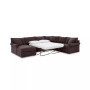 CLOSEOUT! Wedport 5-Pc. Fabric Modular Sectional with Sleeper and Chaise, Created for Macy's