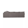 CLOSEOUT! Wedport 5-Pc. Fabric Modular Sectional with Sleeper and Chaise, Created for Macy's