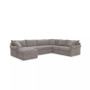 CLOSEOUT! Wedport 5-Pc. Fabric Modular Sectional with Sleeper and Chaise, Created for Macy's