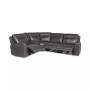 CLOSEOUT! Blairemoore 5-Pc. Leather Sectional with 1 USB Console and 3 Power Recliners, Created for Macy's