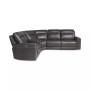 CLOSEOUT! Blairemoore 5-Pc. Leather Sectional with 1 USB Console and 3 Power Recliners, Created for Macy's