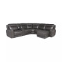 CLOSEOUT! Blairemoore 6-Pc. Leather Power Chaise Sectional with 1 USB Console and 1 Power Recliner, Created for Macy's