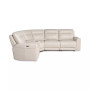 CLOSEOUT! Blairemoore 5-Pc. Leather L Sectional with 1 USB Console and 2 Power Recliners, Created for Macy's
