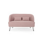 Nilton Modern Loveseat with Hairpin Legs