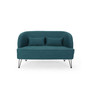 Nilton Modern Loveseat with Hairpin Legs