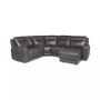CLOSEOUT! Blairemoore 5-Pc. Leather Power Chaise Sectional with 1 USB Console and 1 Power Recliner, Created for Macy's