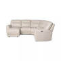 CLOSEOUT! Blairemoore 5-Pc. Leather Power Chaise Sectional with 1 USB Console and 1 Power Recliner, Created for Macy's
