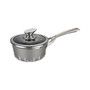 Die Cast Aluminum Round Sause Pan Lid with Induction Bottom 6.3"