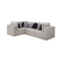 CLOSEOUT! Modern 4-Pc. Fabric Modular Sectional