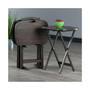 Lucca 5-Pc Snack Table Set, Oyster Gray
