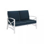Kaplan Loveseat With Cushion Covers