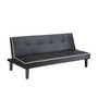 Eastchester Contemporary Faux Leather Sofa Bed