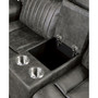 White Label Lola 74" Double Reclining Loveseat