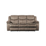 White Label Veloce 88" Double Glider Reclining Sofa