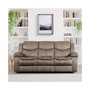 White Label Veloce 88" Double Glider Reclining Sofa