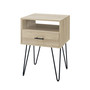 1 Drawer Hairpin Side Table