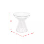 Poppy Round End Table