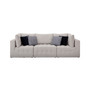 CLOSEOUT! Modern 3-Pc. Fabric Modular Sofa