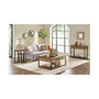 Claremont Rustic Wood Nesting End Tables Set