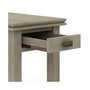 Artisan Solid Wood Narrow Side Table