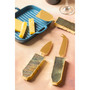Brittany Agate Cheese Knives, Set of 3