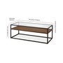 Addison Coffee Table, 46" x 20"