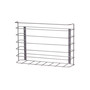 Cabinet Door Single Wire Basket Cutting Board and Kitchen Wrap Organizer