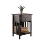 Marcel Accent Table in Coffee Finish
