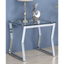 Meiland Glass Top End Table