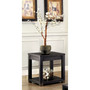 Falima Antique Black End Table