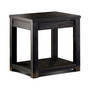 Falima Antique Black End Table